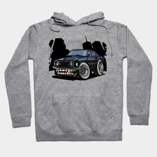 Monster muscle car Hoodie